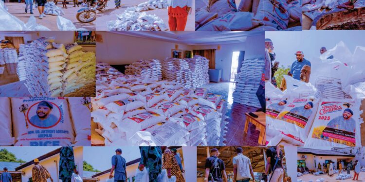 Ibarapakan Begins Distribution of Xmas, New Year Packages, Targets 7,000 Constituents