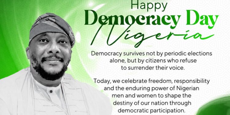 Democracy Day: Ibarapakan Urges Nigerians Not to Despair, Says 2027 Offers Opportunity to Reset Hope